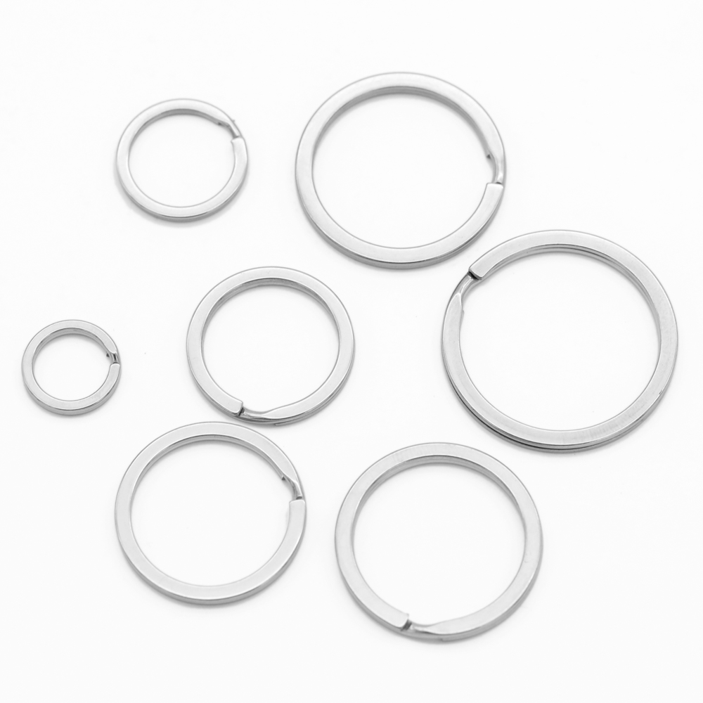 10pcs 15~35mm Stainless Steel  - Jewelry Making Jump Rings 评论和价格
