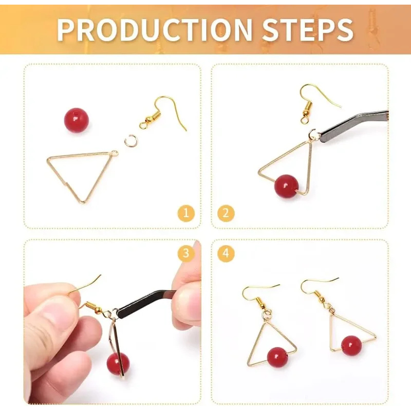 100/500pcs DIY Earring Finding - Jewelry Making Class 评论和价格