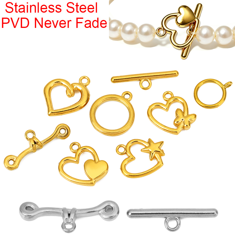 5sets PVD Never Fade Stainless - Jewelry Making Class 评论和价格