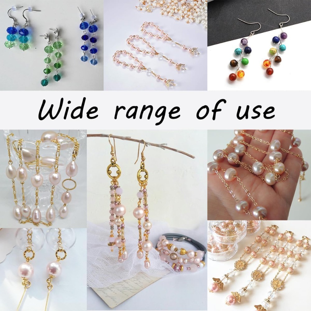 600pcs Flat Head Eye Bead Pins - Jewelry Making Head Pins 评论和价格