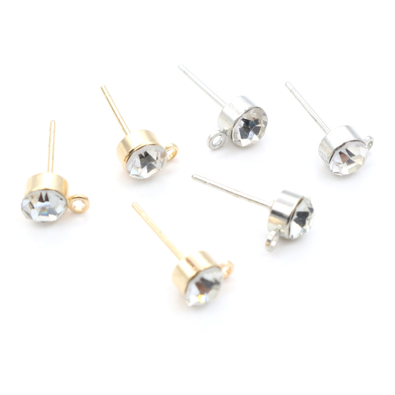 50pcs Stud Earrings Pins with  - Jewelry Making Kits 评论和价格