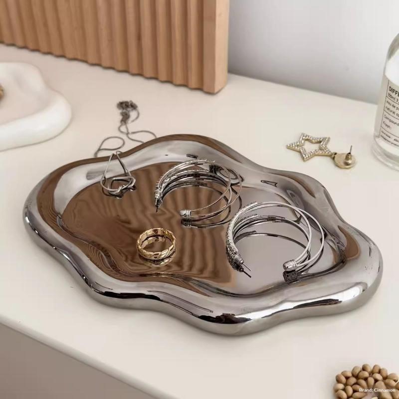 Simple Jewelry Storage Tray Cr - Jewelry Making Desk 评论和价格