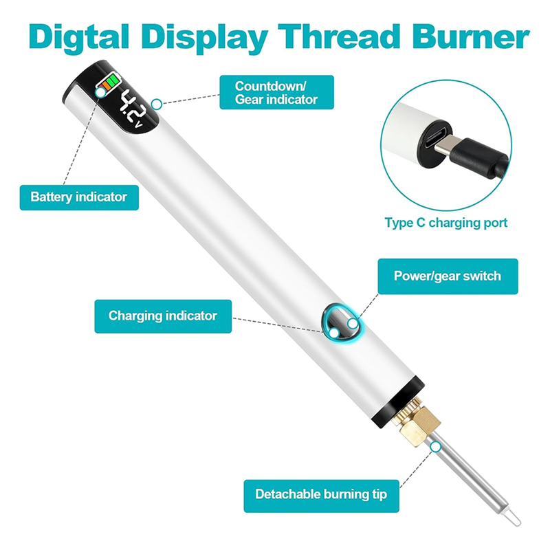 DHDL Rechargeable Thread Burne - Jewelry Making Zapper 评论和价格
