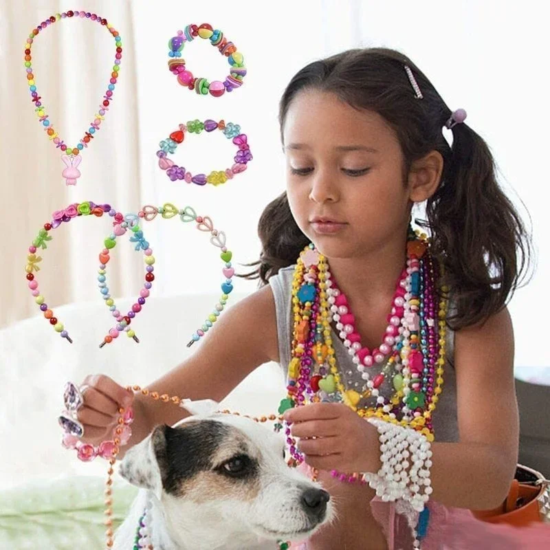 Girls DIY Bead Set Jewelry Mak - Jewelry Making Kits For Kids 评论和价格